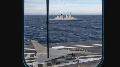  فرانسه با مراکش، ایتالیا، اسپانیا و هلند در دریای مدیترانه رزمایش دریایی برگزار کرد