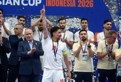  واکنش کاپیتان تیم ملی فوتسال به قهرمانی ایران