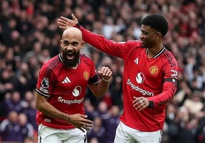  برد خانگی منچستریونایتد مقابل تاتنهام 10 نفره