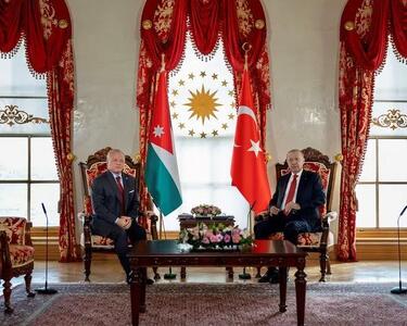  اردوغان و پادشاه اردن درباره پرونده‌های سوریه، غزه و ایران رایزنی کردند