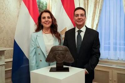  بازگشت یک مجسمه غارت‌شده به مصر