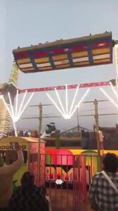  حادثه مرگبار در شهربازی؛ یک کشته و ۱۳ مصدوم + فیلم