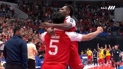 گل سوم فوتسال اندونزی به ایران (ایسرار)