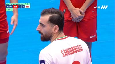  گل سوم فوتسال ایران به اندونزی (سعید احمدعباسی)