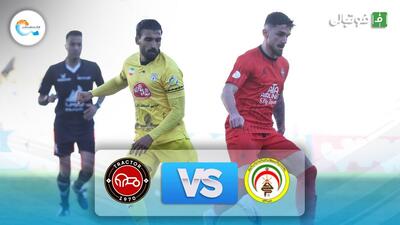  خلاصه بازی فجر سپاسی 2-1 تراکتور