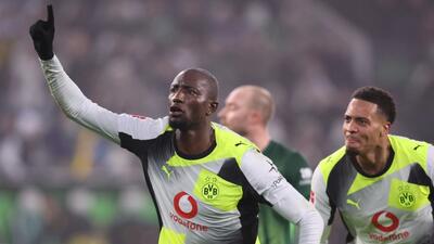  خلاصه بازی وولفسبورگ 1-2 دورتموند