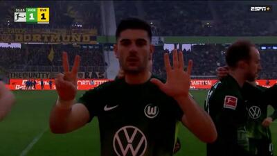  گل اول وولفسبورگ به دورتموند (کولیراکیس)