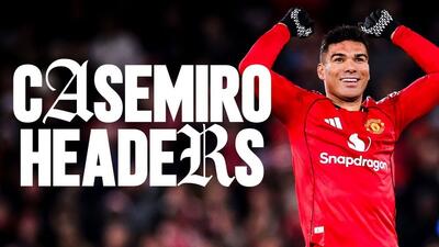  گلهای کاسمیرو برای منچستریونایتد با ضربات سر