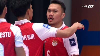  گل چهارم فوتسال اندونزی به ایران (ساموئل اکو)