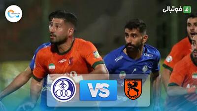  خلاصه بازی مس رفسنجان 0-1 استقلال خوزستان