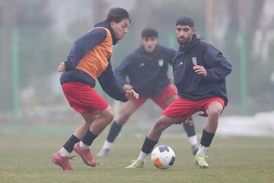  گزارش تصویری/ تمرین تیم ملی جوانان