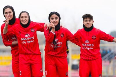  برد قاطع بانوان تراکتور مقابل سپاهان در مرحله دوم لیگ دسته دوم