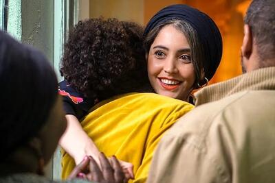  تصویری از شبنم قربانی در پشت صحنه اولین فیلمش