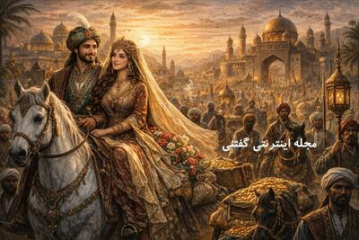  افسانه خورشیدبانو و پسرِ بیابان‌گرد | قصه‌ی پسری که دست خالی، عشق را برد