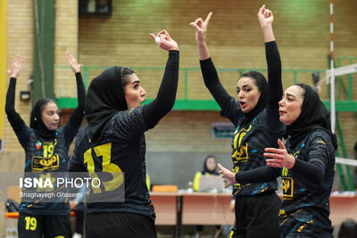  دومین برد دختران والیبال سپاهان در کاوا