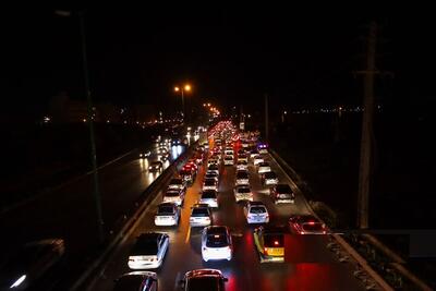  جاده چالوس مسدود شد؛ ترافیک سنگین در این ۳ محور شمالی