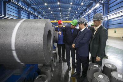  از گلوگاه تحریم تا استقلال صنعتی؛ چرا نوین الکترود اردکان برای صنعت فولاد حیاتی است؟