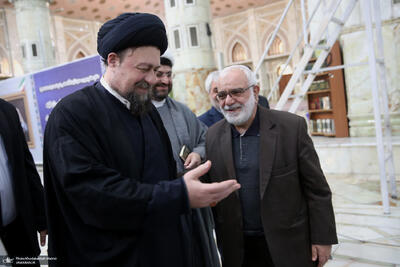  دیدار رئیس و اعضای هیات امنای کمیته امداد امام خمینی (ره) با سید حسن خمینی