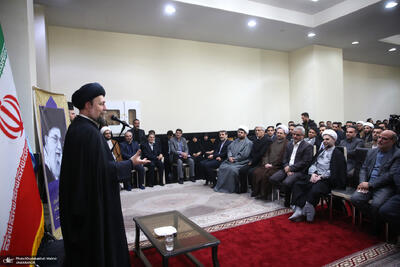  دیدار قضات جدیدالورود کشور با سید حسن خمینی