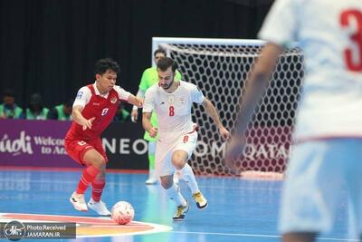  قهرمانی دراماتیک ایران در فوتسال آسیا/ اندونزی از نفس افتاد