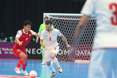  فوتسال ایران بر بام آسیا ایستاد