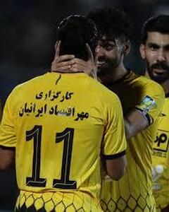  پیروزی یک نیمه‌ای سپاهان مقابل خیبر