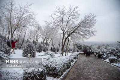  برف و باران اصفهان را فرا می‌گیرد