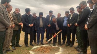  طرح پخش سیلاب و مدیریت رواناب بهمئی کلنگ زنی شد