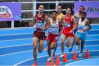  کسب مدال برنز ۳۰۰۰ متر آسیا توسط حسین نوری