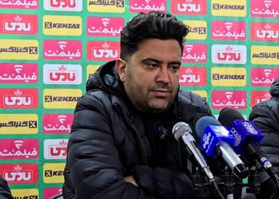  سرمربی چادرملو: مشکل گلزنی را می‌پذیرم/ هر بازیکنی دلش با تیم نباشد، نمی‌تواند جزو بازیکنان کلیدی باشد