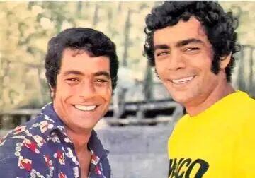  چنگیز وثوقی» در 71 سالگی و در کنار دخترش غنچه؛ سال 98