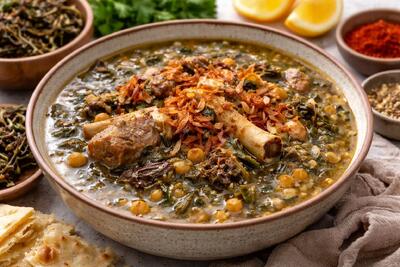  آش شلم (شلمین)؛ غذای سنتی و مقوی کردستان