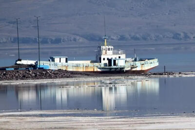  سطح آبگرفتگی دریاچه ارومیه به 16 درصد رسید