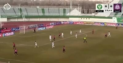  ویدیو: گل اول آلومینیوم به ذوب آهن - پارس فوتبال