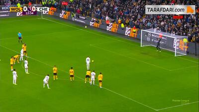  گل کول پالمر به وولورهمپتون از روی نقطه پنالتی (وولورهمپتون 0-1 چلسی) - پارس فوتبال