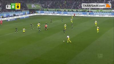  خلاصه بازی وولفسبورگ 1-2 دورتموند (بوندسلیگا - 26-2025) - پارس فوتبال