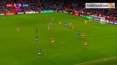  گل دوم ویکتور یوکرس به ساندرلند (آرسنال 3-0 ساندرلند) - پارس فوتبال