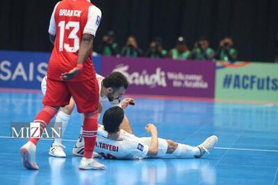  جام ملت‌های فوتسال آسیا| تساوی پرگل ایران و اندونزی در فینال؛ تکلیف قهرمانی به وقت اضافه کشیده شد - پارس فوتبال