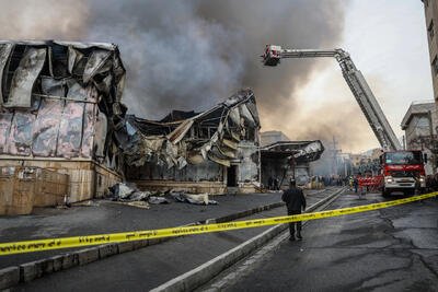  بازاری که اخطارها، از سوزاندن نجاتش نداد