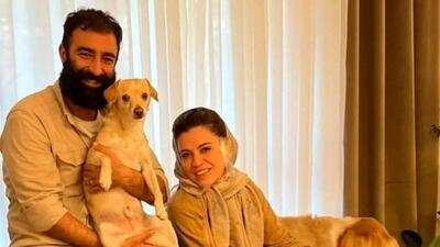  فیلم و عکس ها / نگاهی به جهازبرون خانه شیدا خلیق با سلیقه نوعروس سینمای ایران/ دکوراسیون ایرانی خوشرنگ و مدرن