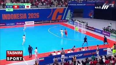  گل دوم اندونزی به ایران / ایران 1- 2 اندونزی