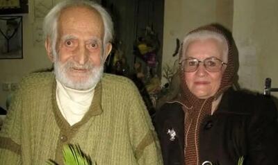  سفر در زمان؛ «کیومرث ملک مطیعی» در جوانی و به همراه دخترش کتایون