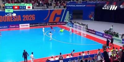  گل دوم اندونزی به ایران را ببینید + ویدیو