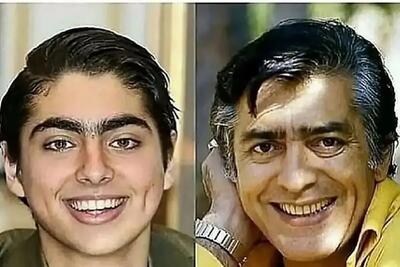  آواز قدیم ندیم؛ نوه و وراث فردین با عصا چه رقص گنج قارونی میره