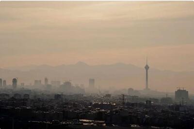  تهران در وضعیت هوای ناسالم