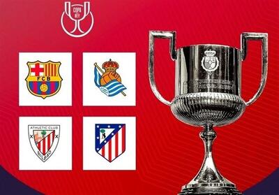  جدال بارسلونا و اتلتیکو مادرید در نیمه نهایی