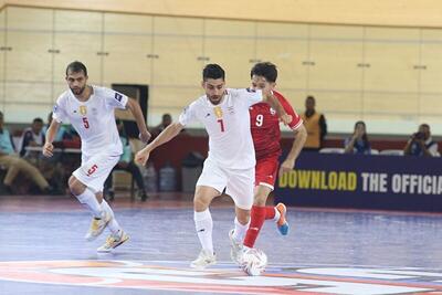  خلاصه بازی فوتسال ایران 5 اندونزی 5/ چهاردهمین تاج گذاری یوزها در آسیا