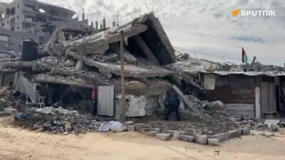  گزارش خبرنگار اسپوتنیک از نوار غزه