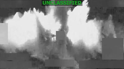  لحظه انهدام یک قایق توسط هواگردهای آمریکا