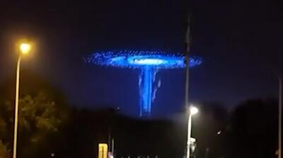  نمایش نورپردازی شگفت انگیز پهپادها در چین